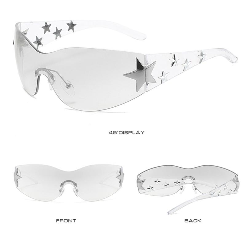 Coole Sonnenbrillen für Mädchen Jungen Outdoor-Bekleidung Reise Futuristen Sonnenbrille Star Futuristen Brille Mädchen Jungen Shades