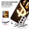 The World of US Dollar Currency Phone Case For Samsung Galaxy S25 Edge S24 S23 FE S21 S20 S10 Plus S22 S26 Ultra Cover Clear Cas