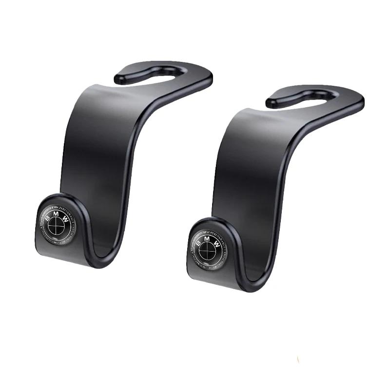 

2025 Hot Car Headrest Hooks Hanger Bags Seat Back Organizer Holder Clips Auto Fastener Hooks For BMW Series i3 i4 G07 G06 G05 G 1PCS