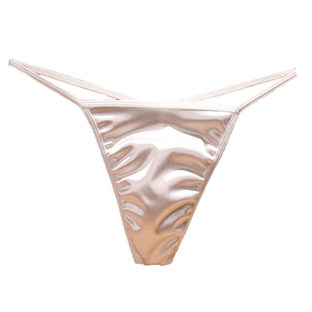 Breathable Low Rise Mini T-back Large Size G Strings Sexy Briefs Men's Panties Thongs