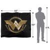 Wonder Woman Gold Logo Blanket