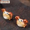 Creative Small Crab Yixing Purple Clay Tea Pet Luxury Te Games Toys Tea Spirit Tea Figurine Tea Ceremony Zisha Tea Statue Gift
