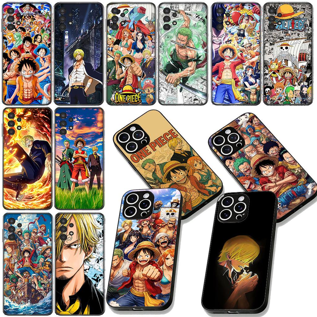 Roronoa Zoro Sanji ONE PIECES Luffy Phone Case for Apple iPhone 12 13 Mini XS 11 Pro Max 7 8 Plus + XR 8+ X SE 2020 SE3 Cover