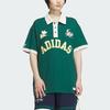 adidas Originals Dumbo Sportswear Cartoon Logo Embroidery Colorblock Short Sleeve Polo Unisex Tops Green IN1077