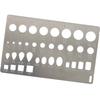 Stainless Steel Diamantine Size Caliper Measuring Instrument For Professional Jewelers And Collector In Jewelry Design