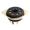 5pcs 8-Pin Vacuum Tube Socket for 6P3P 6P6P 6n8p 6n9p 5Z3P 5Z2P 6j8p Suitable for Preamps,Amplifiers GZS8-B1/GZS8-B1-G