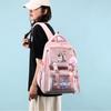 Cartoon K-Pop Printed Large Capacity Backpack for Teenger Student Girl Boy Schoolbag Bookbag Kid Gift Women Waterproof Travel Bag Rucksak
