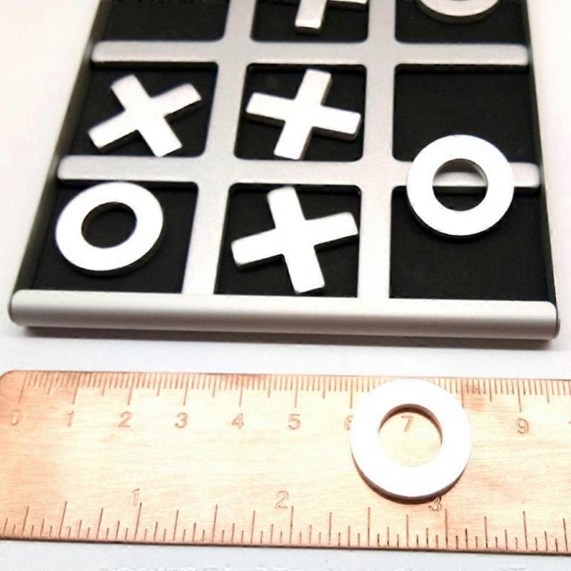 Hochwertiges Tic-Tac-Toe Brettspiel, Outdoor/Indoor Party-Set Spielzeug für Kinder/Erwachsene, Perfekt für Unterhaltung im Hinterhof