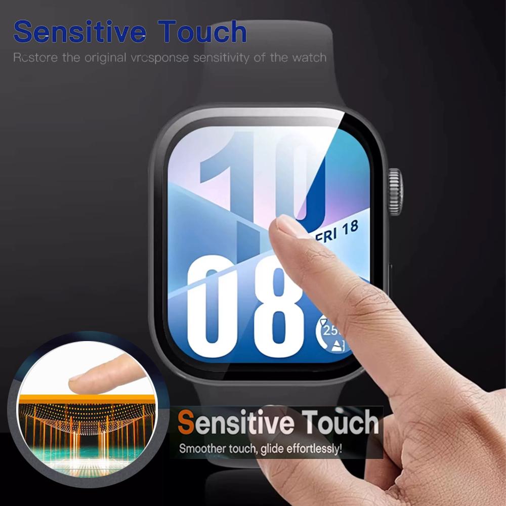 Tempered Glass+PC Case For Huawei Watch Fit 4/4 Pro Cover All-Around Screen Protector Watch Cases For Huawei Fit 4 Accessories