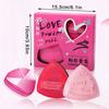 3 Stück/Set Make-up Foundation Schwamm Dreieckiger Kissen Schwamm Nass Trocken Doppelte Verwendung Weich Hochwertiger Puderquaste Kosmetik Applikator Werkzeug