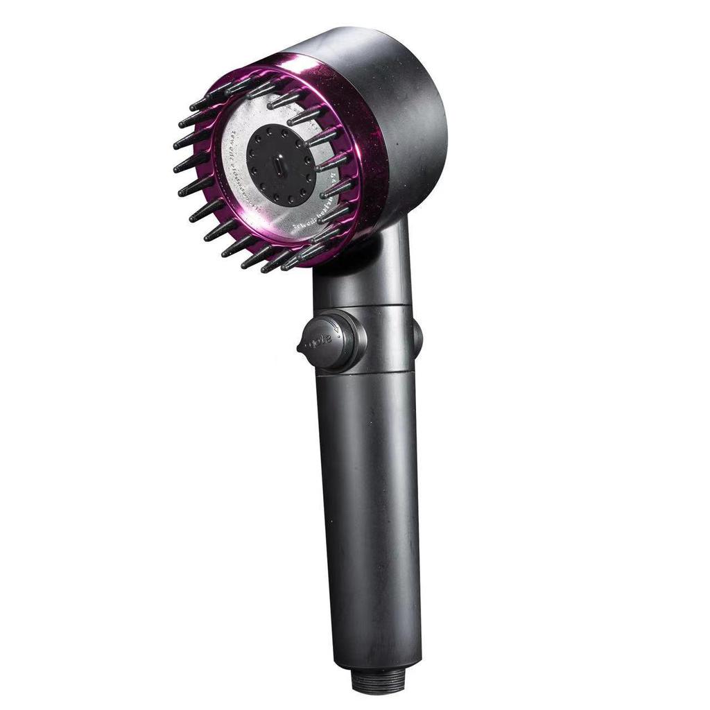 Powerful Pressurized Handheld Lotus Showerhead with Filter
