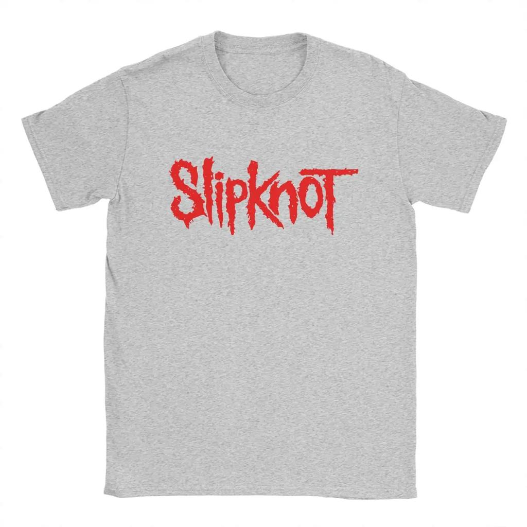 Trička s logem Slipknots Pánské Novinka Trička z čisté bavlny Kulatý výstřih Krátký rukáv Tričko Párty oblečení