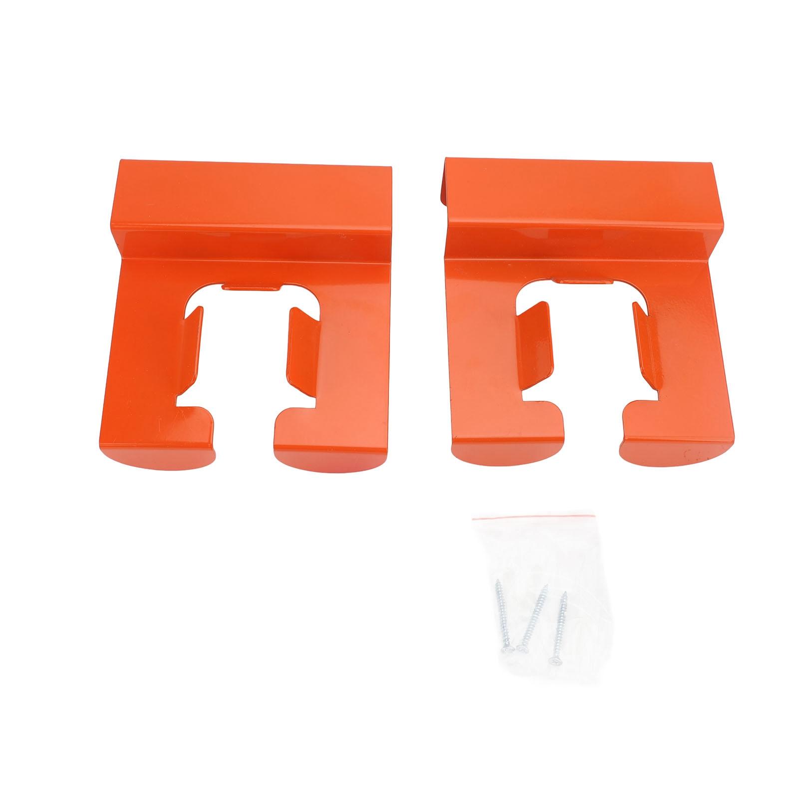 

2PCS Grass Trimmer Hanger Hook Space Saving Heavy Duty Steel Wall Mounted Trimmer Storage Rack for Garage