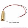8x31mm 405nm 20mW Blue-Purple Laser Module with Internal Focus Dot Pattern
