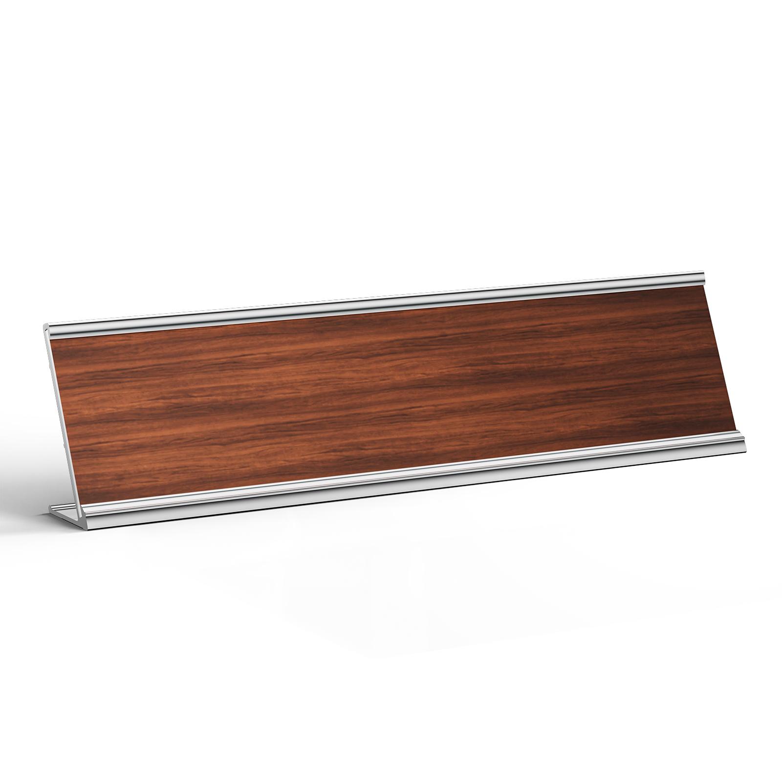 

Free Personalized Custom Office Name Plates Aluminum Printing Office Desk Name Plates Office Business Desk Sign Holder 20 x 6cm Blank 6x20cm