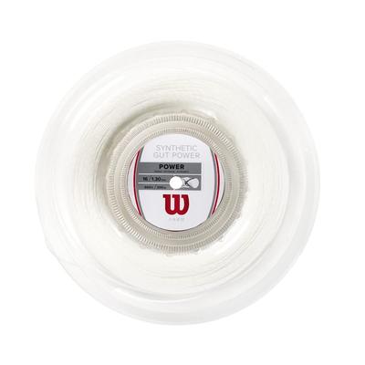Wilson Tenisowy Strun Monofilament Gut SYNTHETIC GUT POWER 16 NATURAL 200m Szpula NATURAL WRZ905100 Wilson