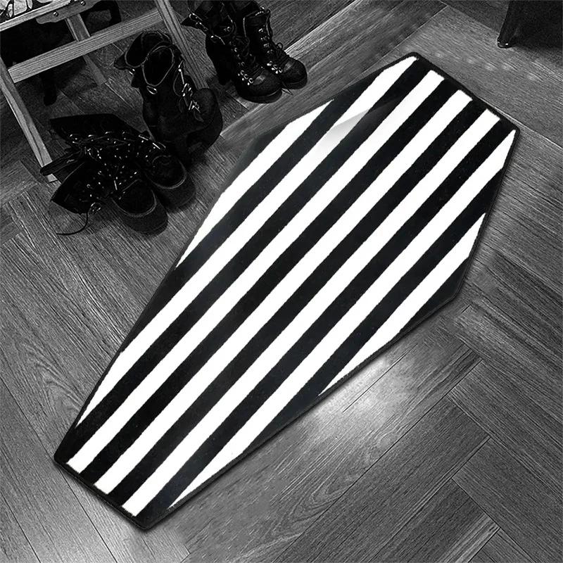 New Cartoon Style Faux Cashmere Carpet Home Doormat Kitchen Bathroom Washable Floor Mat Decoration Entrance Door Mat