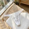 Thin Mesh Men Lace Hollow Thongs Underpants Male Briefs Comfortable Men's Sheer Lace Panties  Male