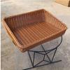 Rectangular Woven Rattan Fruit Basket
