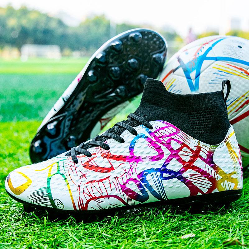 35-46 Football Sole Help Outdoor Men's Long Nail Sports Football Boots Large Size Youth Sports Football Boots