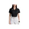 Fila Golf Series SS25 Solid Color Comfortable Simple Short Sleeve Polo Shirt Women Tops A11W535126FBK