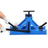 Tube Roller Bender for Mild Steel Copper Aluminum Manual Heavy Duty Metal Bending Machine Square Round Pipe Bender 150mm Vertica