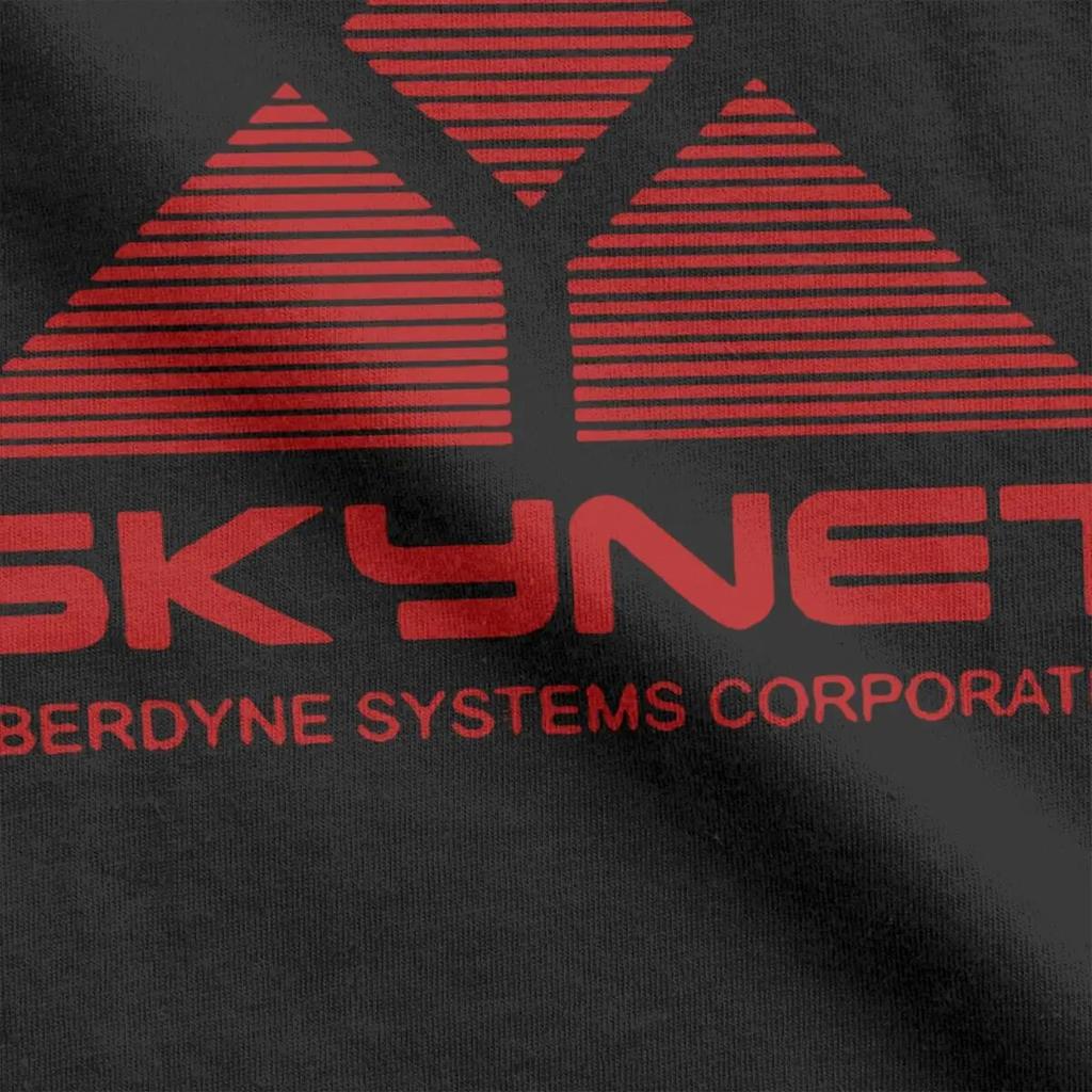 Skynet Cyberdyne Systems Trička Terminator Unisex Dámské Vtipné Bavlna Trička Tričko s krátkým rukávem Tričko velké velikosti Topy