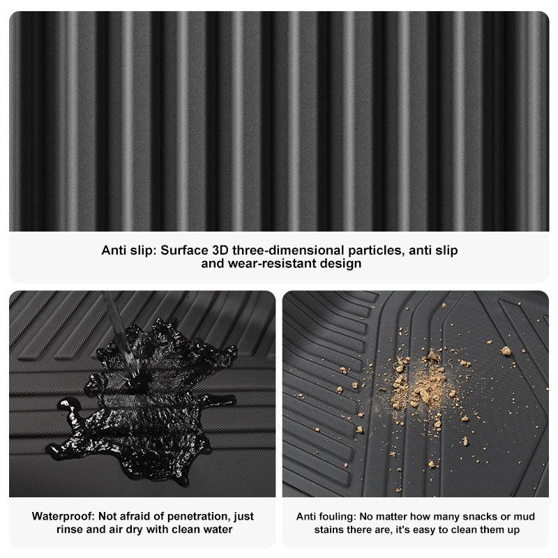 Isuzu D-MAX (2024-25) RHD Trunk Mat - Full TPE Rear Bed Mat