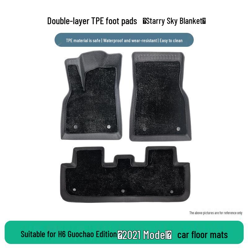 Custom TPE Floor Mats for 2021 Great Wall H6 National Dynasty Model