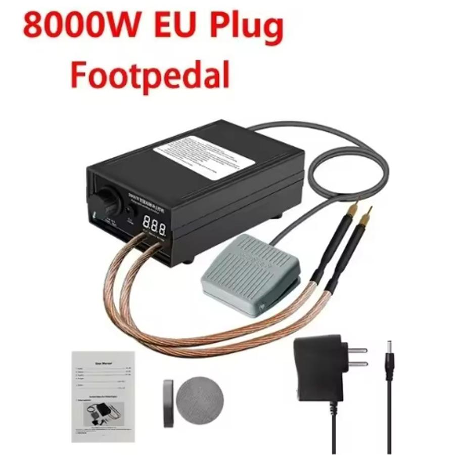 

Новый 8000 Вт Мини Точечный Сварочный Аппарат DIY Автомат 18650 Аккумуляторный Сварочный Портативный Точечный Сварочный Аппарат Ручка Для Никелевой Ленты 0,15 ММ