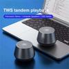Mini Bluetooth 5.0 Speaker Big Audio With Deep Bass Sound Outdoor Soundbox Music Portable Camping Loudspeaker