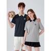 TonLion Unisex Short Sleeve Lapel Polo Shirt