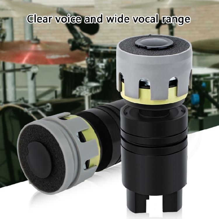 Dynamic Microphone Capsules for Basses Guitar and Drum with Superior Sound Claritys Concert Microphone Accessories