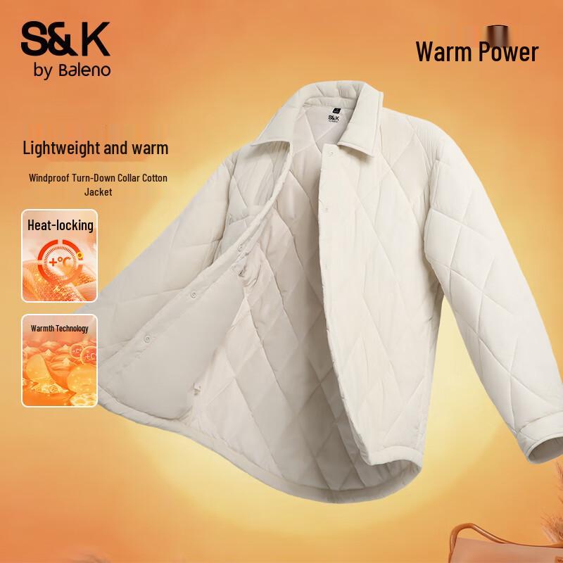 

Baleno Men s S&K Series Heavyweight Padded Lapel Jacket 3XL