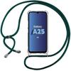 Case - Samsung - Galaxy A25 5G - Shockproof Protection - Hybrid Silicone - Midnight Green
