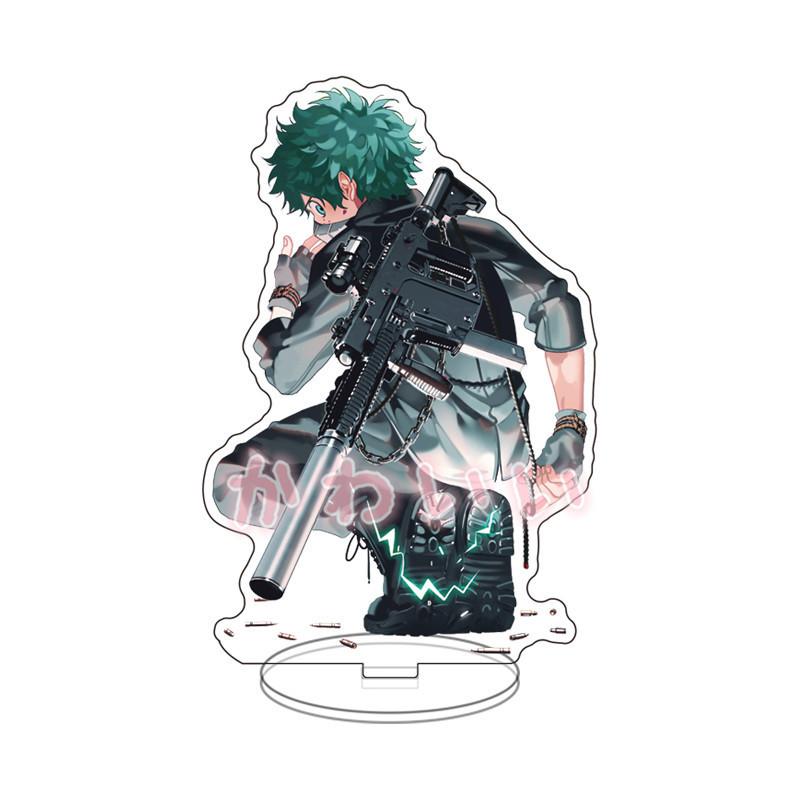 My Hero Acad Acrylic Stand Model Plate Decoration Originality Desk Figure Display Fans Gift Cartoon Products Creative Jewelry