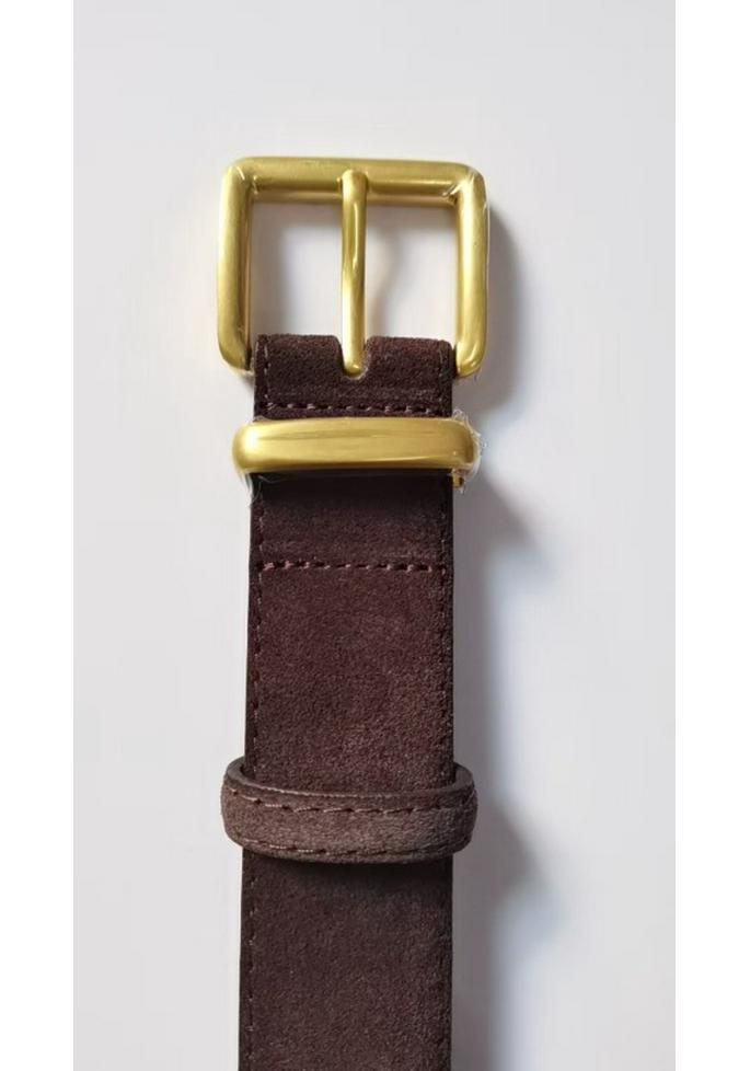 Women's Retro Suede Leather Belt - Versatile, Fashionable Cowhide Waistband