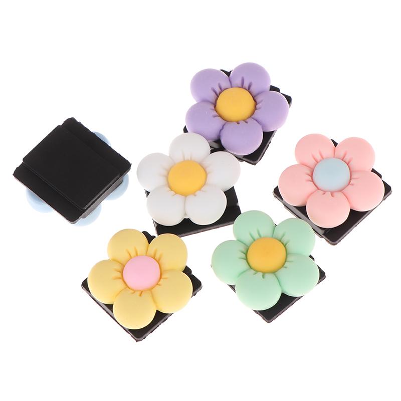 3D Roztomilý Květinový Kryt na Botu Kamery Měkký Silikonový Univerzální Chránič Blesku Patice pro Studený Blesk Krytka Chránič Pro A7C2/A6400