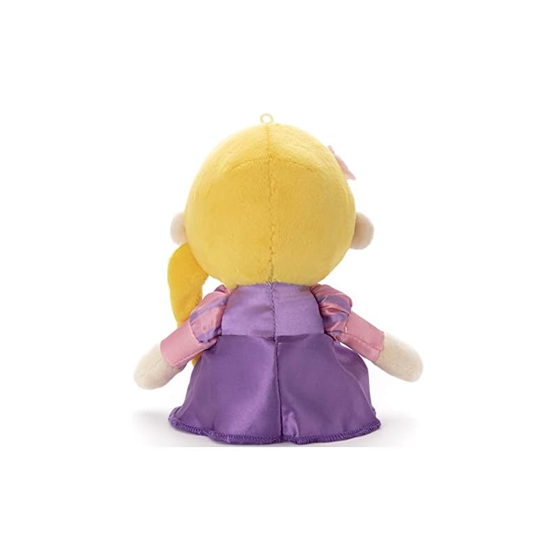 Takara Tomy Arts Disney Character Washable Beans Collection Rapunzel Plush Toy, Approximately 19cm Tall