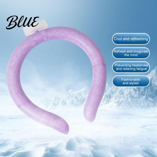 Leak-proof Cooling Tube Portable Neck Tub for Summer Lightweight Wearable Cooler