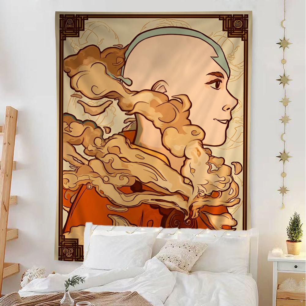Avatar the Last Airbender DIY Wall Tapestry Hippie Flower Wall Carpets Dorm Decor Wall Art Decor