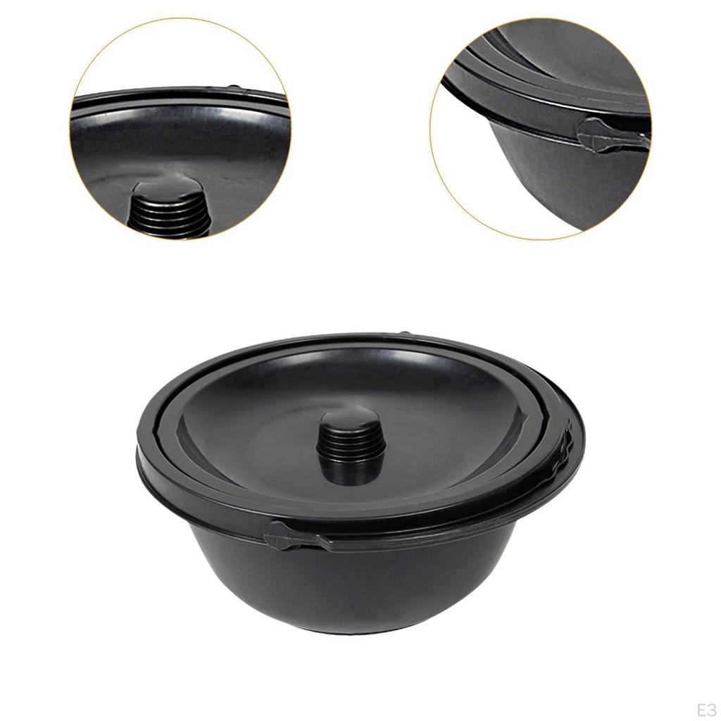 Chamber Pot Bedside Commode Bucket Thickened Toilet Urinal for Travel Car Bedroom