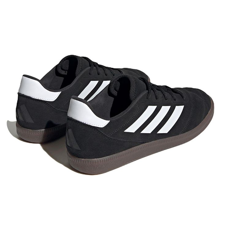 Adidas Court Sala Round Toe Comfortable Indoor Soccer Shoes Men Sneakers Black White IE1571