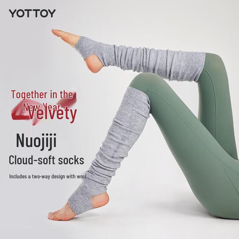 yottoy Women s Over-the-Knee Warm Yoga Pilates Socks