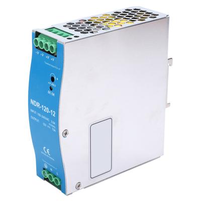 BERM DinRail Anahtarlama Güç Kaynağı PLC Sürücü Sensörü 120W 12V 10A NDR12012 100240VAC