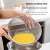 Kitchen Draining Basket & Rice Washing Sieve Set