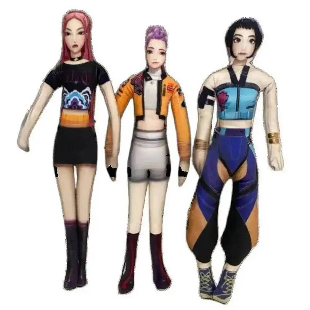 Kpop Demon Hunters Saja Boys Plush Kpop Demon Hunters Jinu Mysterys Romance Babys Abbys Huntrix Doll K Pop Demon Hunters Plush