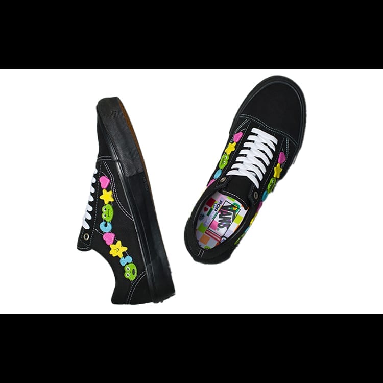 Old Skool Frog Skateboards x Skate Vans 'Black' VN0A5HF33LT