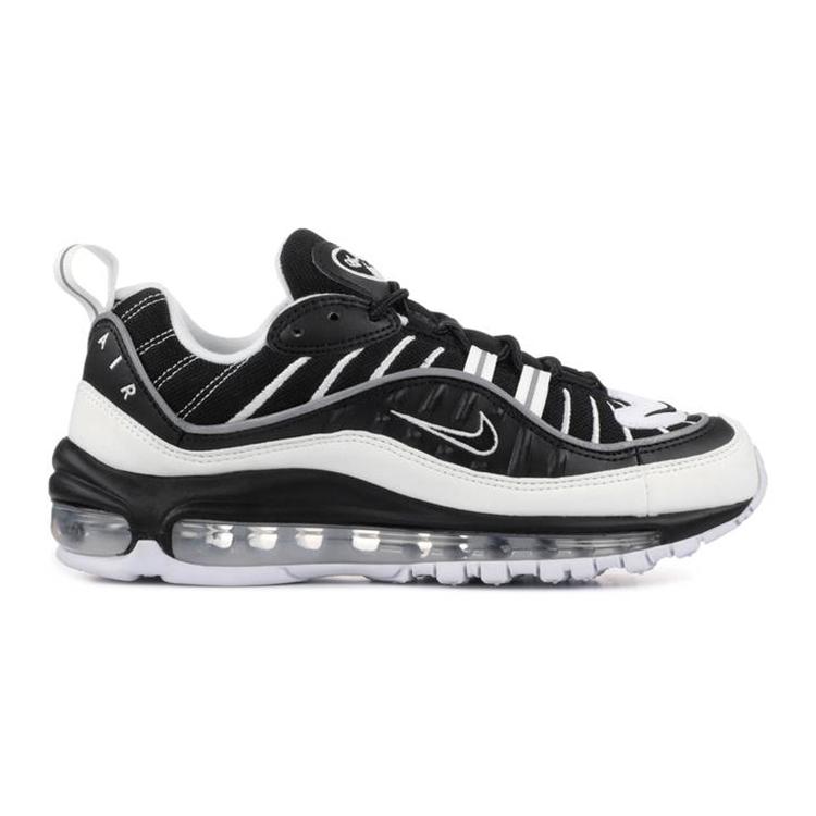 New Nike Air Max 98 GS 'Black Silver' BV4872-001