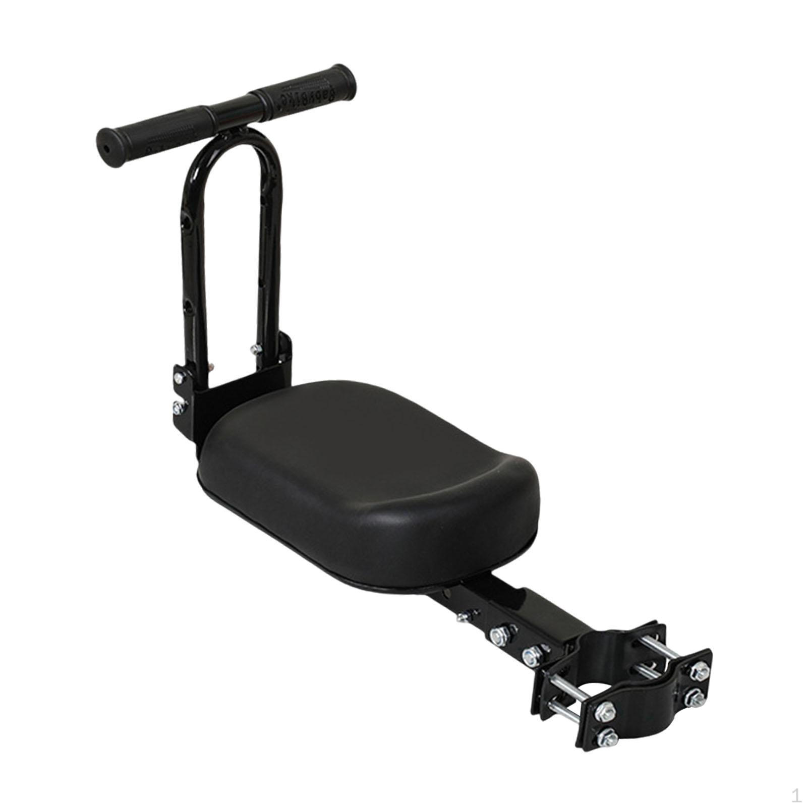 

Детское велосипедное переднее сиденье Легкая установка Детский велосипед для горных велосипедов Черный